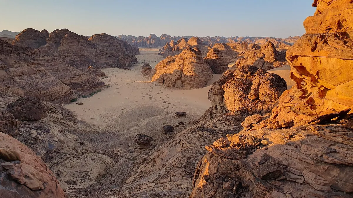 saudi arabia, desert, rocks, sunset, nature, sand, wilderness, travel, exploration, outdoors