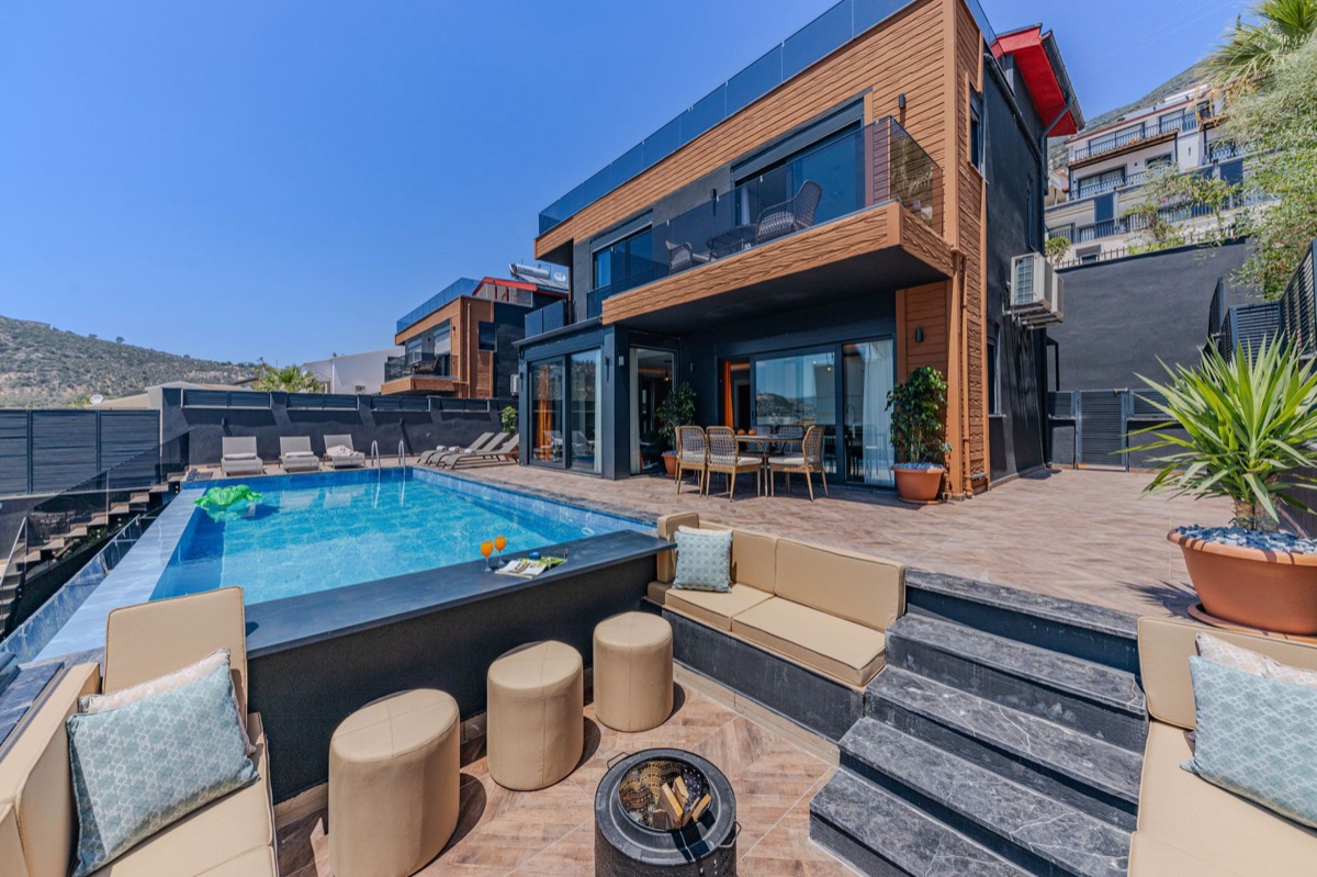 resort villa con piscina privata