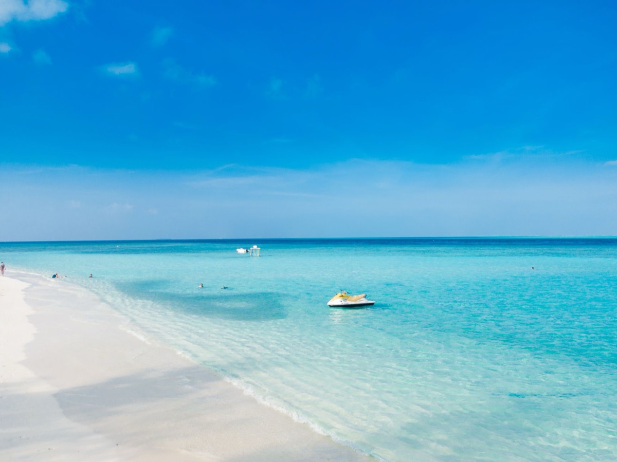 馬爾地夫白沙 beaches with 藍色海水