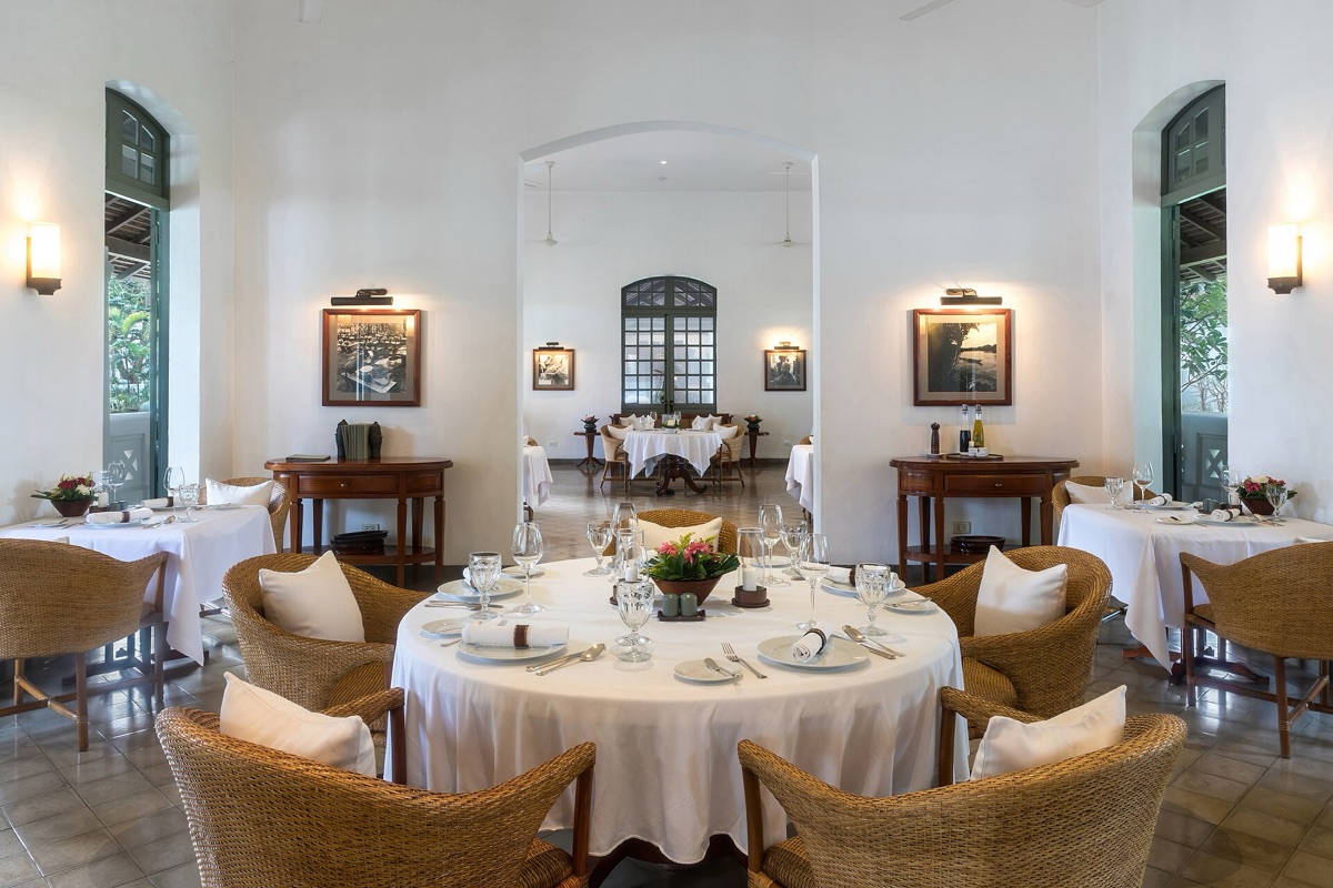 Restaurant with open terrace