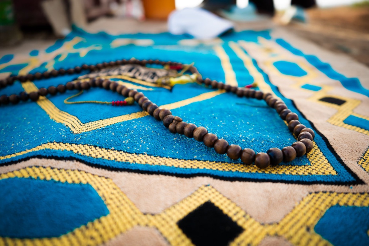 マルディブの伝統的な prayer mat