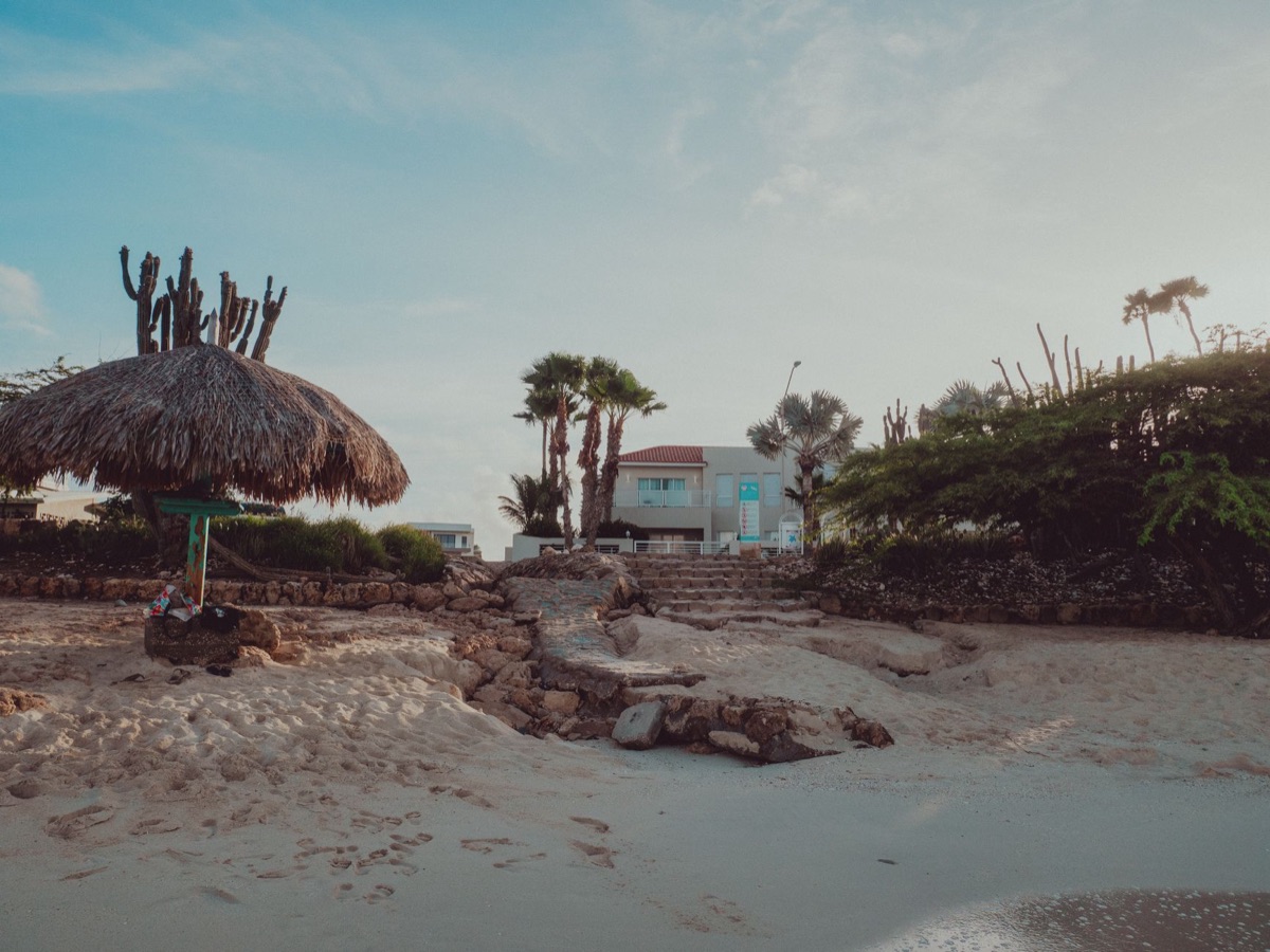 villa sur plage à l'ouest