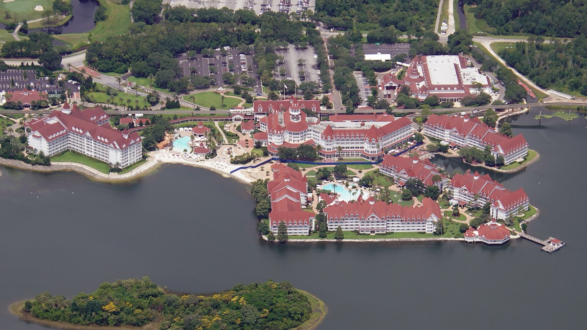helicopter at resort landing pad