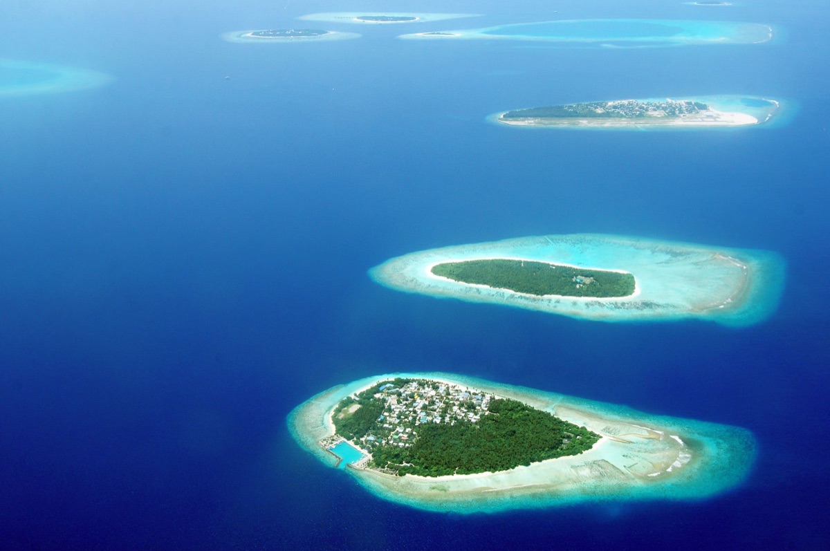 isola locale rispetto a resort