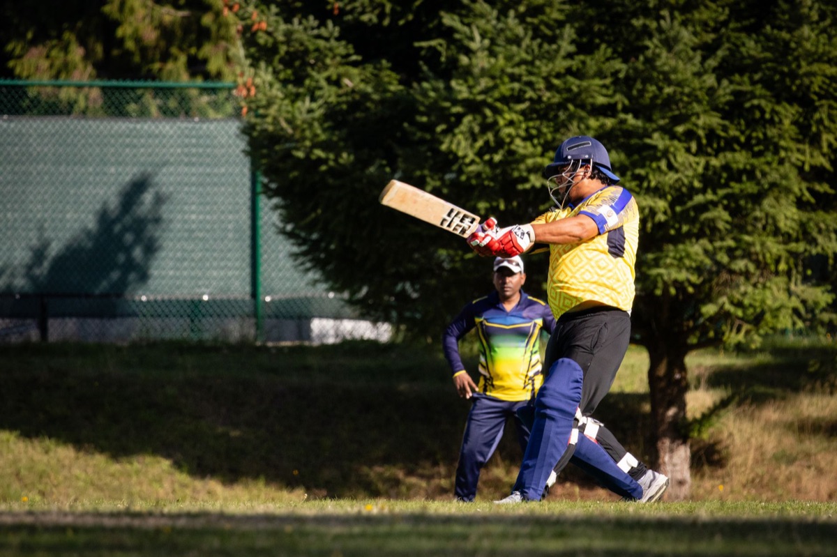 Squadra di cricket delle Maldivi in un match internazionale