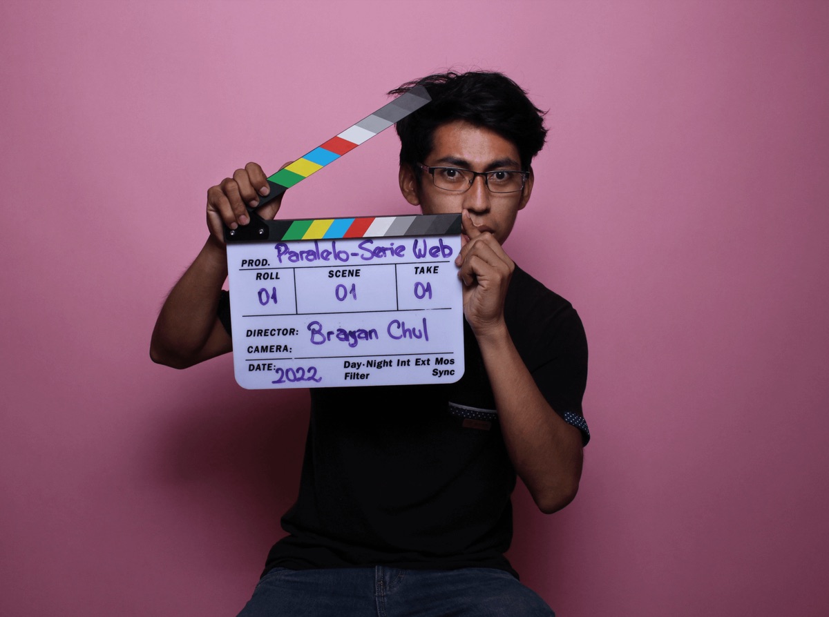 Maldivian actor at film set